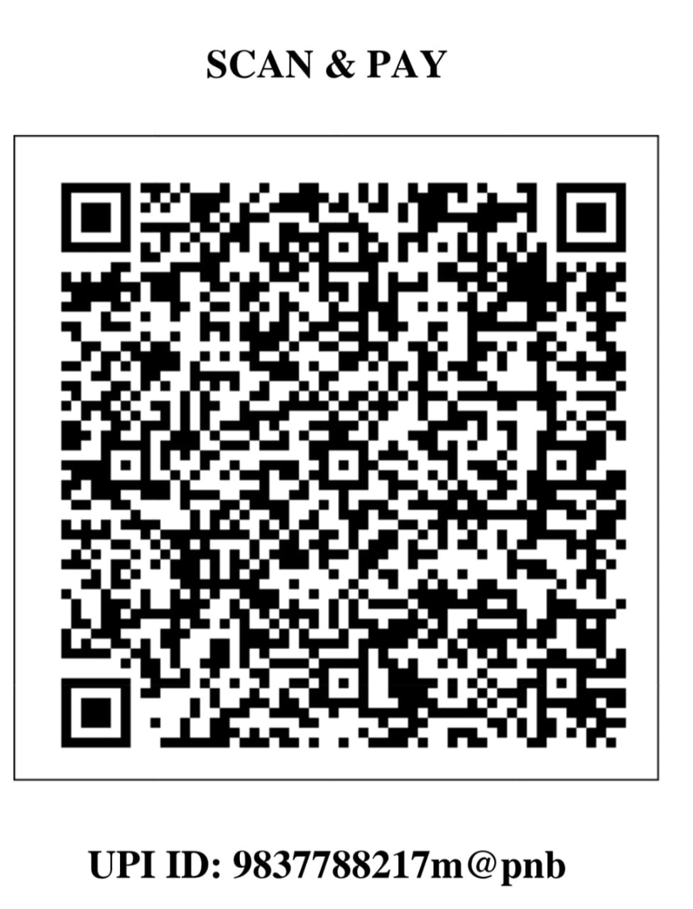 Scan and Pay QR